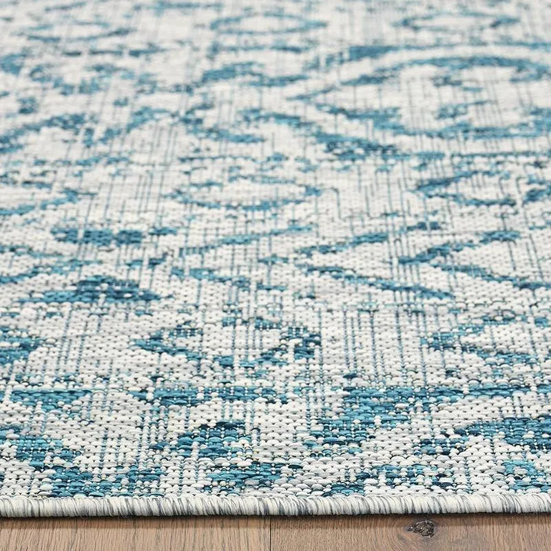 Sunshower Lr81242 Blue/Green Rug - Rug & Home