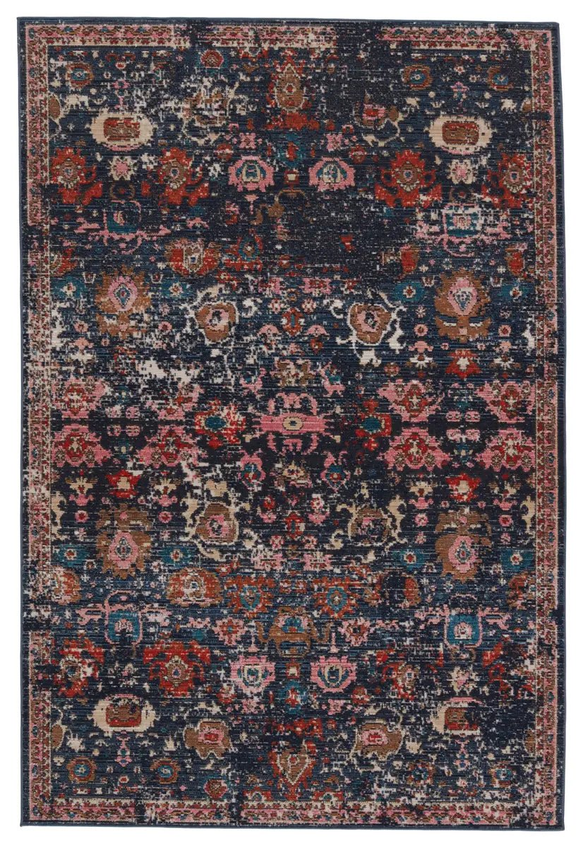 Swoon SWO04 Blue/Pink Rug - Rug & Home