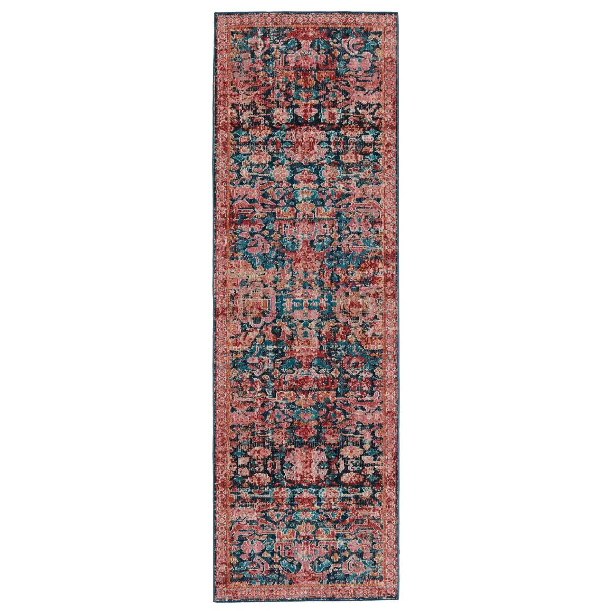 Swoon SWO05 Blue/Pink Rug - Rug & Home