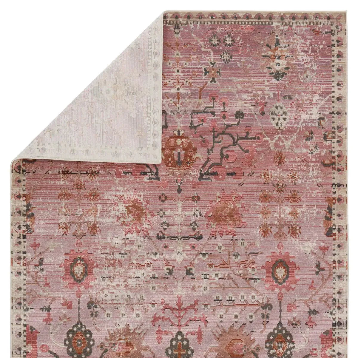 Swoon SWO06 Pink/Ivory Rug - Rug & Home