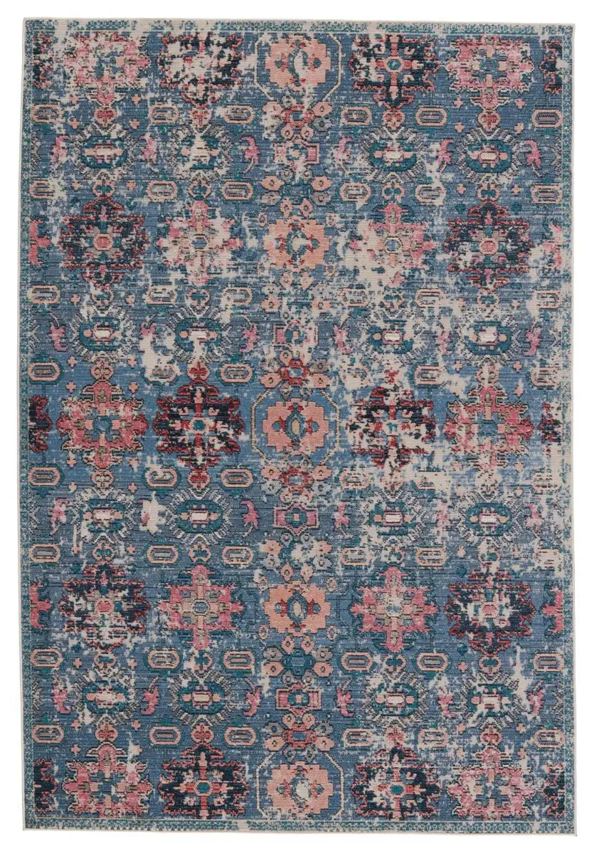 Swoon SWO10 Blue/Pink Rug - Rug & Home