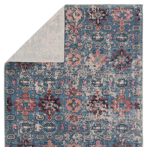 Swoon SWO10 Blue/Pink Rug - Rug & Home