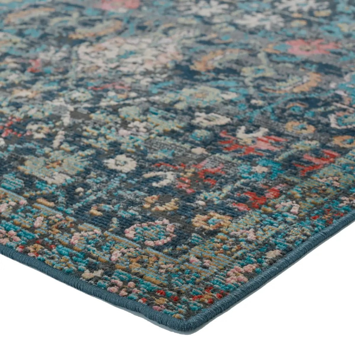 Swoon SWO16 Blue/Pink Rug - Rug & Home