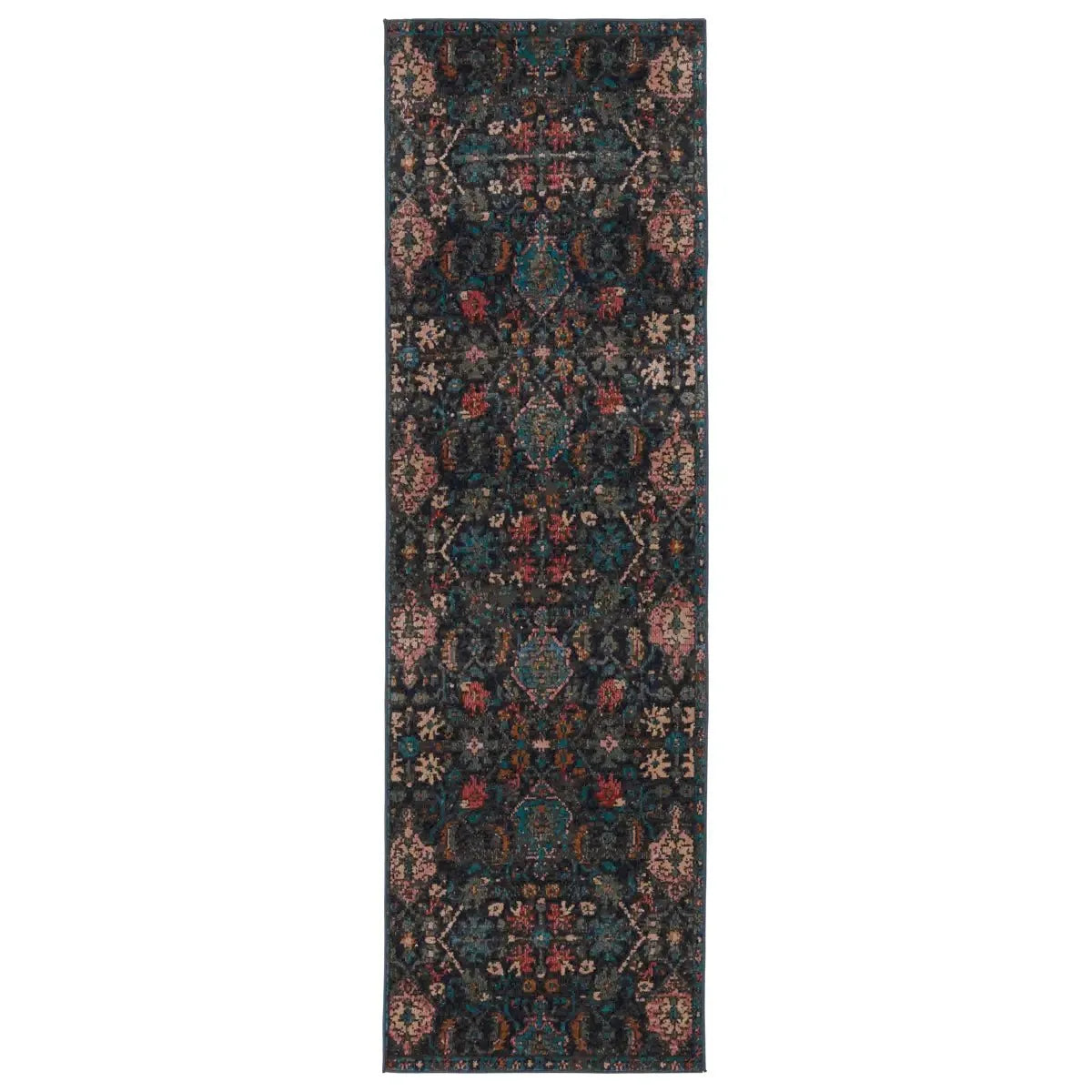 Swoon SWO16 Blue/Pink Rug - Rug & Home