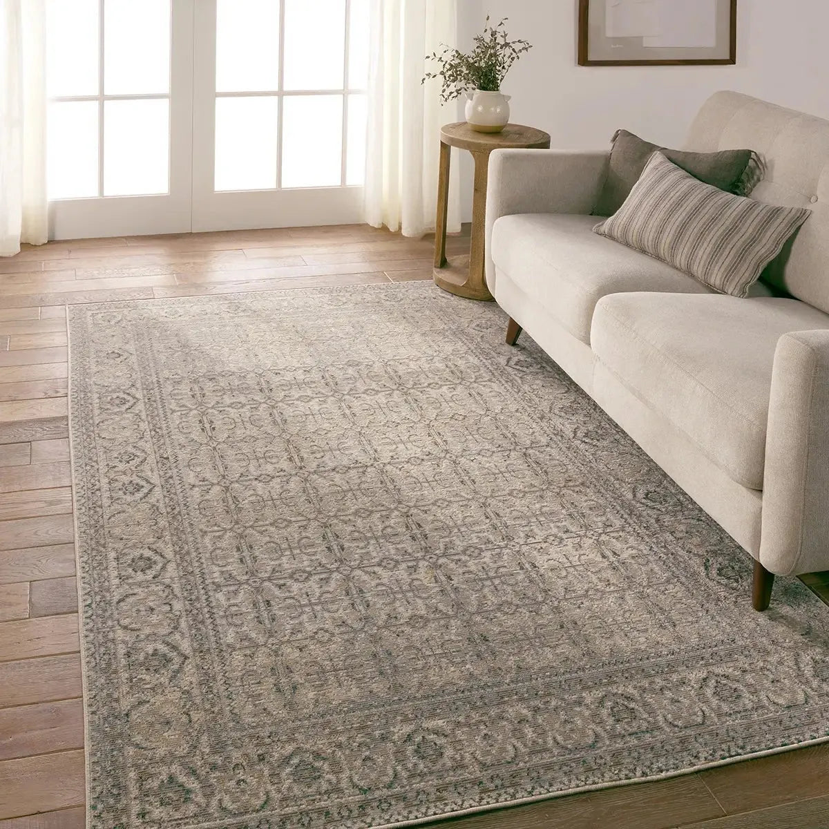 Swoon SWO22 Grey/Brown Rug - Rug & Home