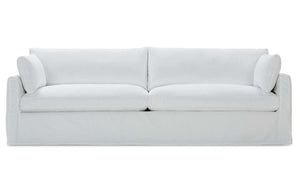 Sylvie Custom Slipcovered Sofa - Rug & Home
