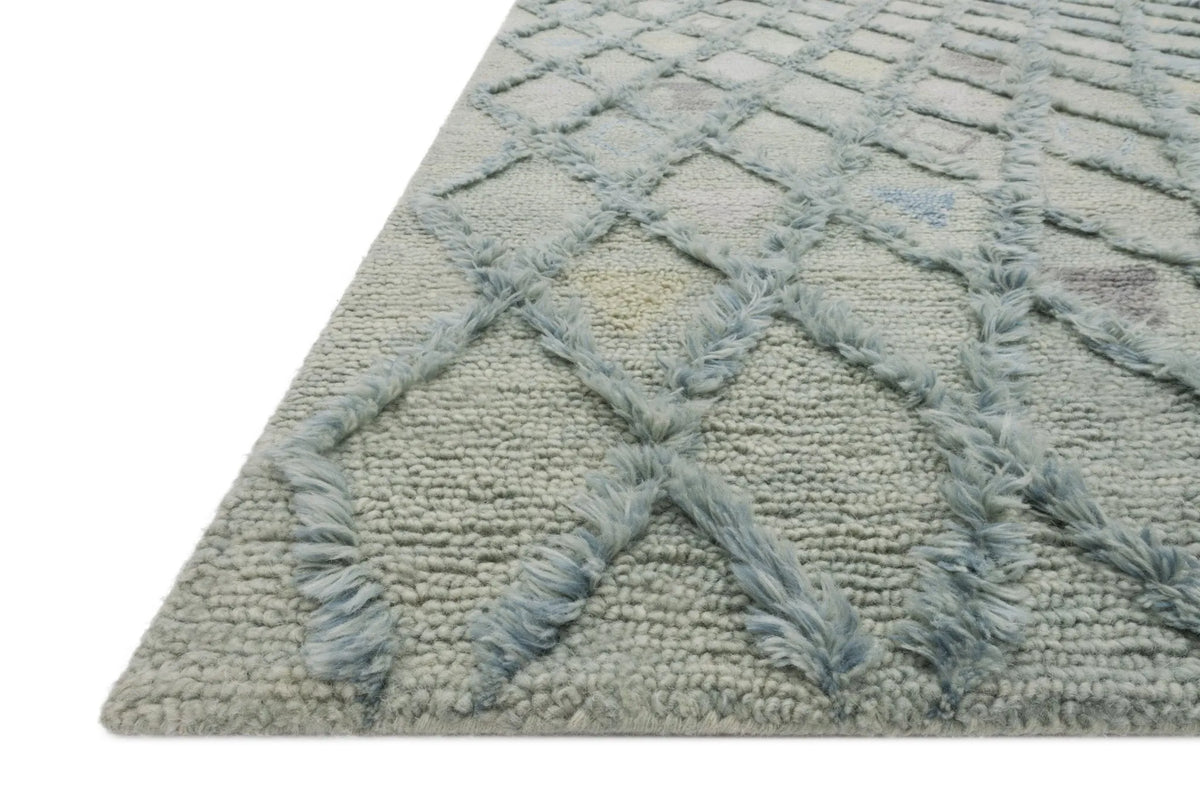 Symbology Loloi by Justina Blakeney SYM 02 Seafoam Sky Rug - Rug & Home