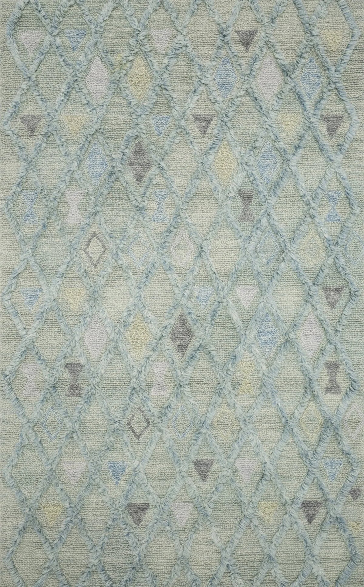 Symbology Loloi by Justina Blakeney SYM 02 Seafoam Sky Rug - Rug & Home