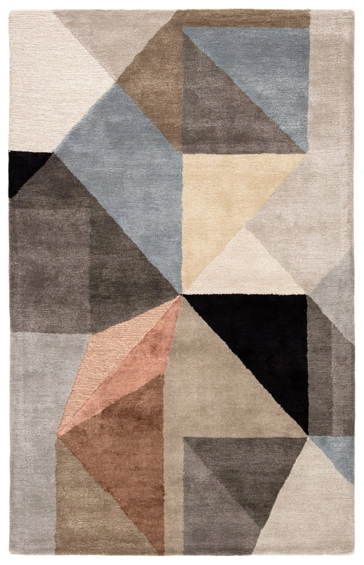 Syntax SYN02 Scalene Gray/Blue Rug - Rug & Home