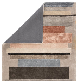 Syntax SYN03 Parallel Gray/Pink Rug - Rug & Home