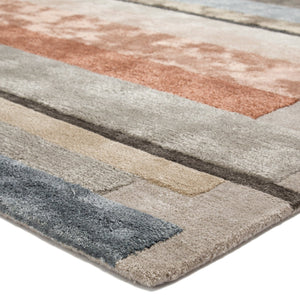 Syntax SYN03 Parallel Gray/Pink Rug - Rug & Home
