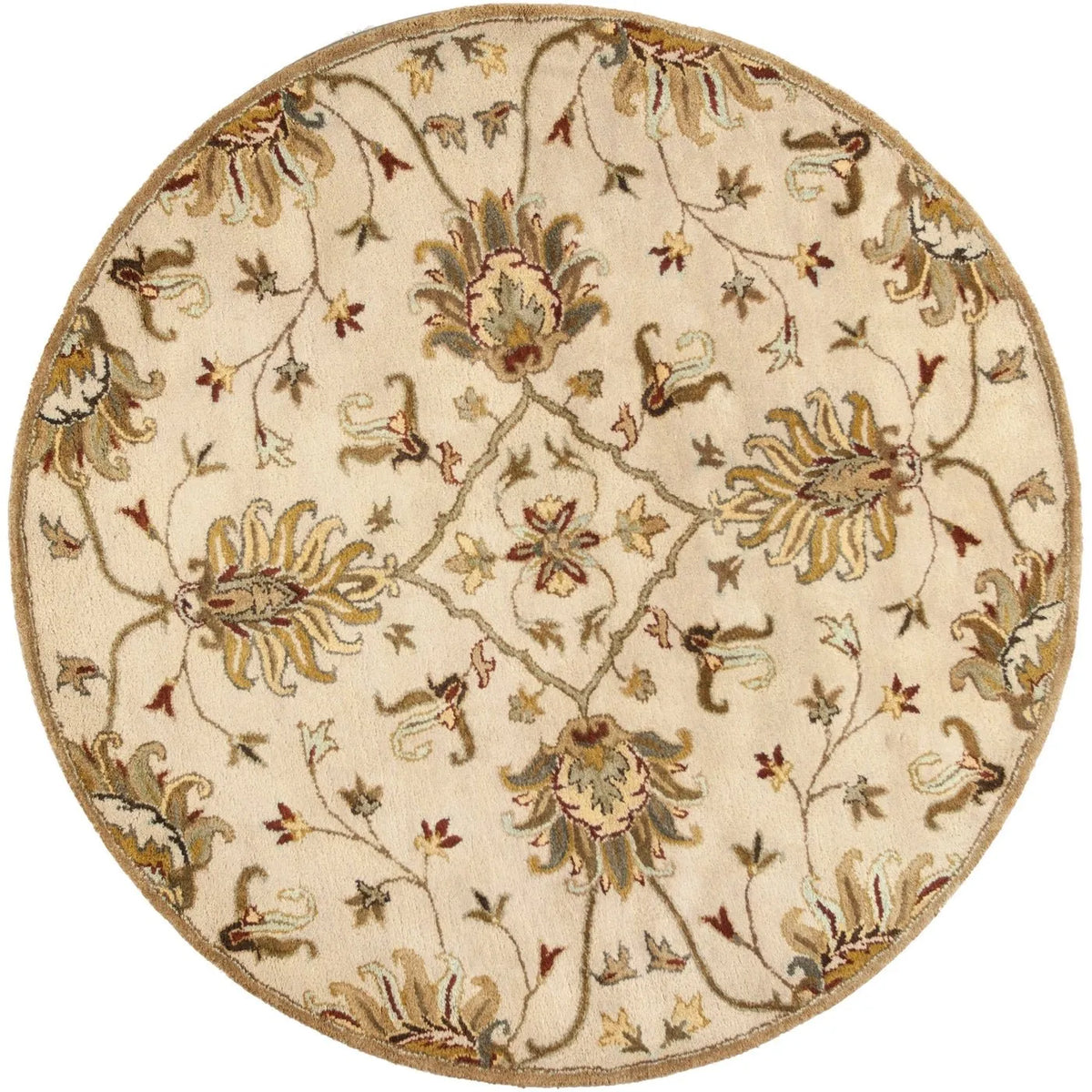 Syriana 6012 Agra Champagne Rug - Rug & Home