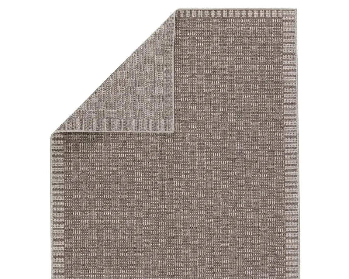 Tahiti TAH10 Taupe/Grey Rug - Rug & Home