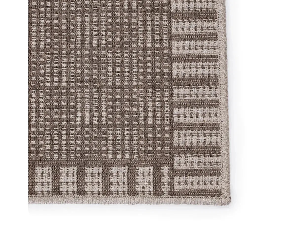 Tahiti TAH10 Taupe/Grey Rug - Rug & Home