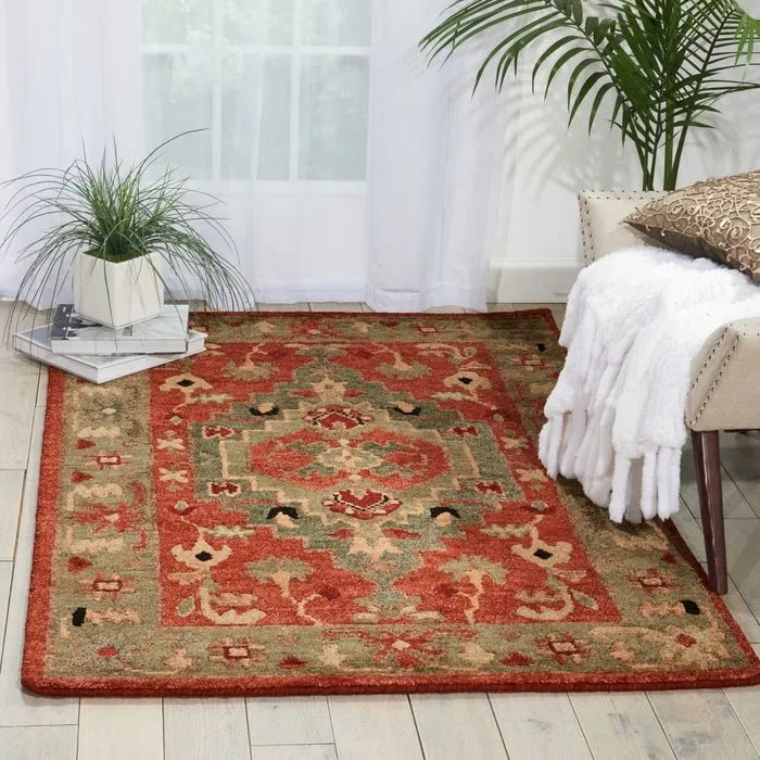 Tahoe TA01 Rust Rug - Rug & Home