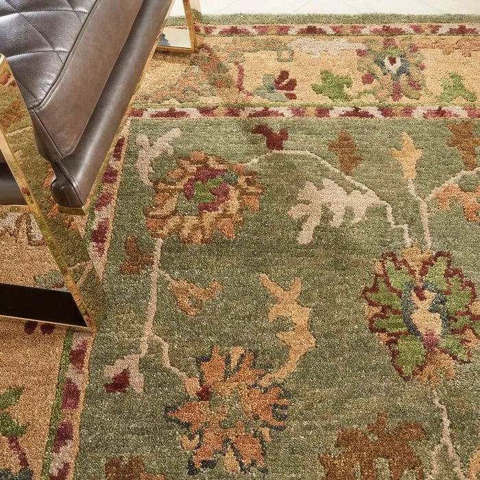 Tahoe TA03 Green Rug - Rug & Home