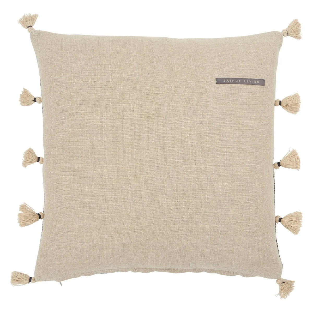 Taiga Tga04 Ikal Beige/Dark Gray Pillow - Rug & Home