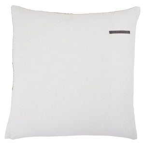 Taiga Tga08 Sila Gold/White Pillow - Rug & Home