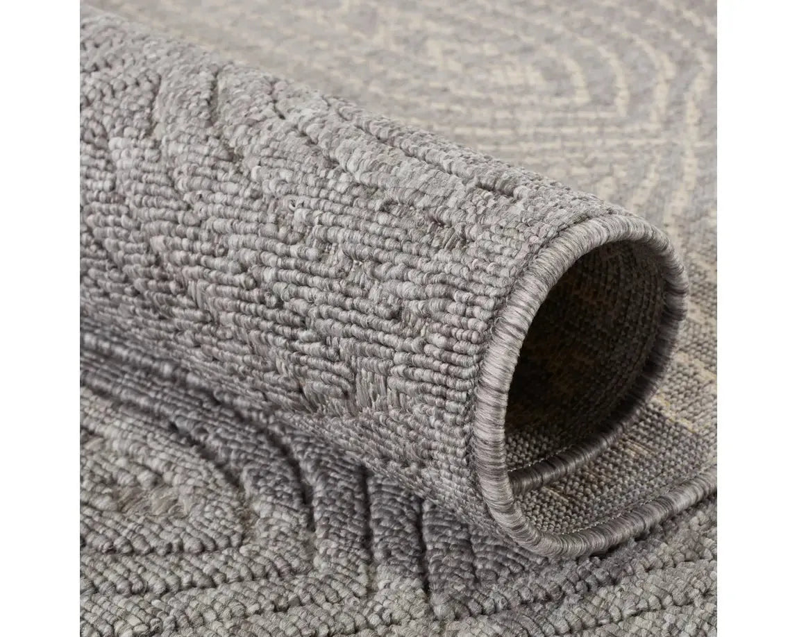 Tajiri TNC02 Light Grey/Grey Rug - Rug & Home