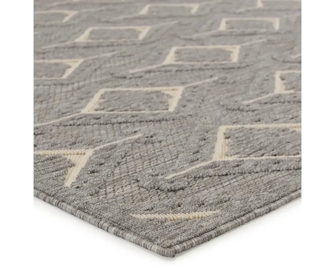 Tajiri TNC03 Light Grey/Cream Rug - Rug & Home