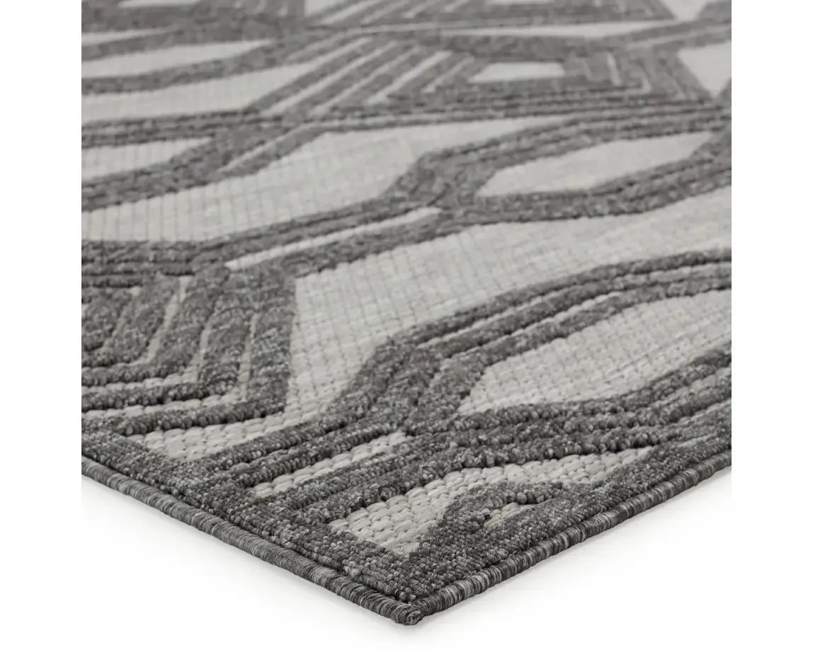 Tajiri TNC05 Dark Grey/Silver Rug - Rug & Home