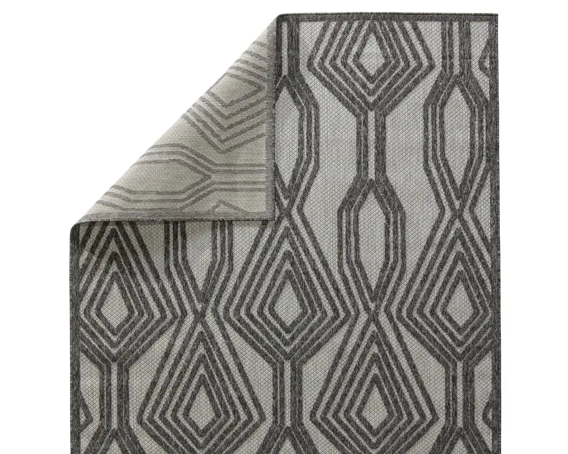 Tajiri TNC05 Dark Grey/Silver Rug - Rug & Home