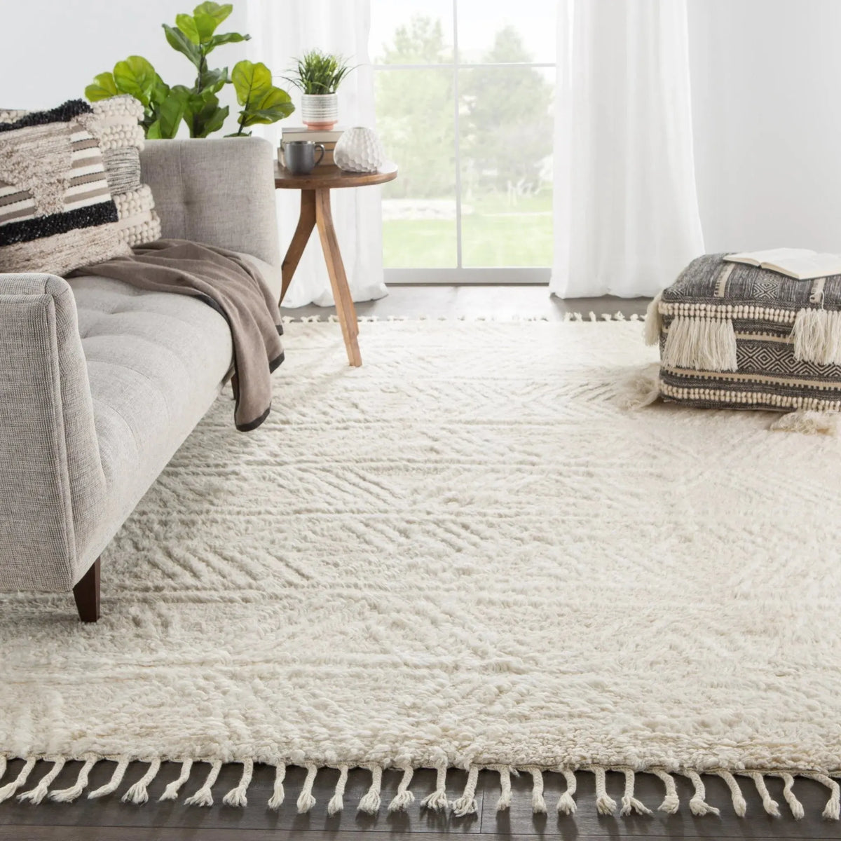 Tala TAL07 Akka Cream Rug