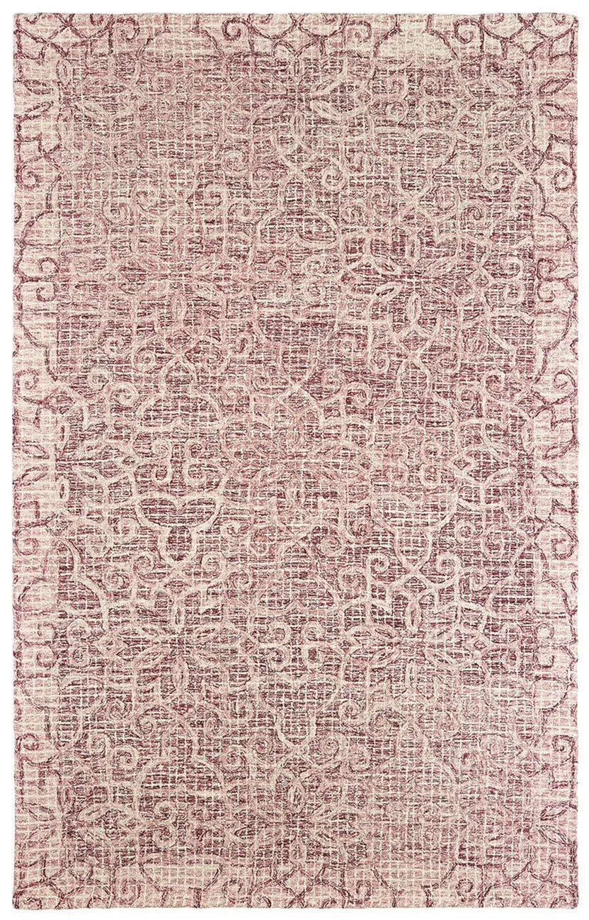 Tallavera 55601 Pink Ivory Rug - Rug & Home