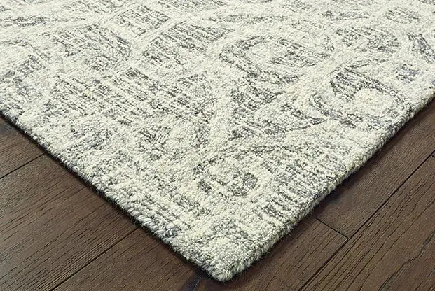 Tallavera 55602 Grey Ivory Rug