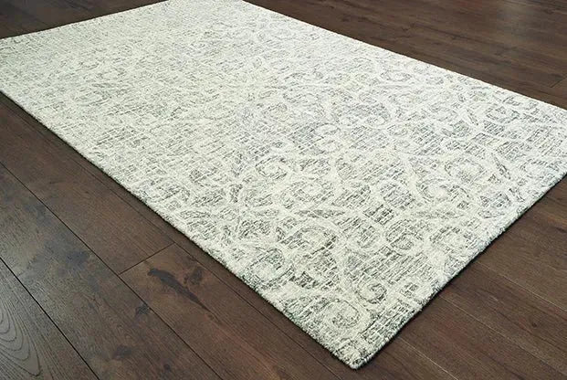 Tallavera 55602 Grey Ivory Rug
