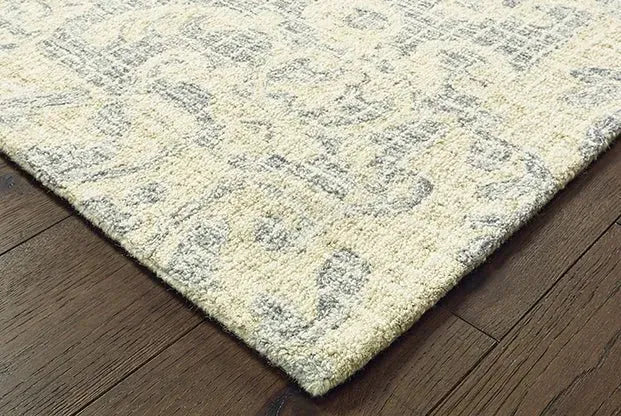 Tallavera 55604 Blue Ivory Rug