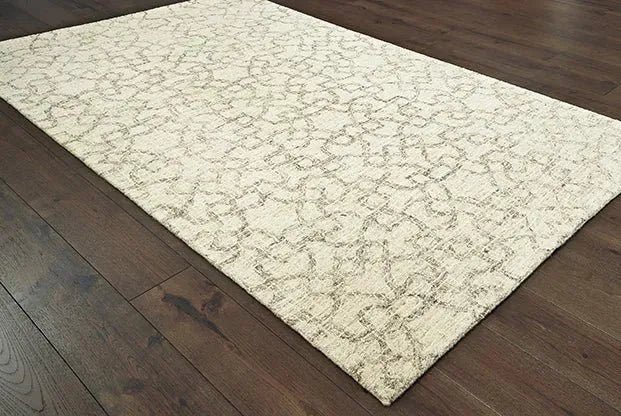 Tallavera 55608 Tan Ivory Rug
