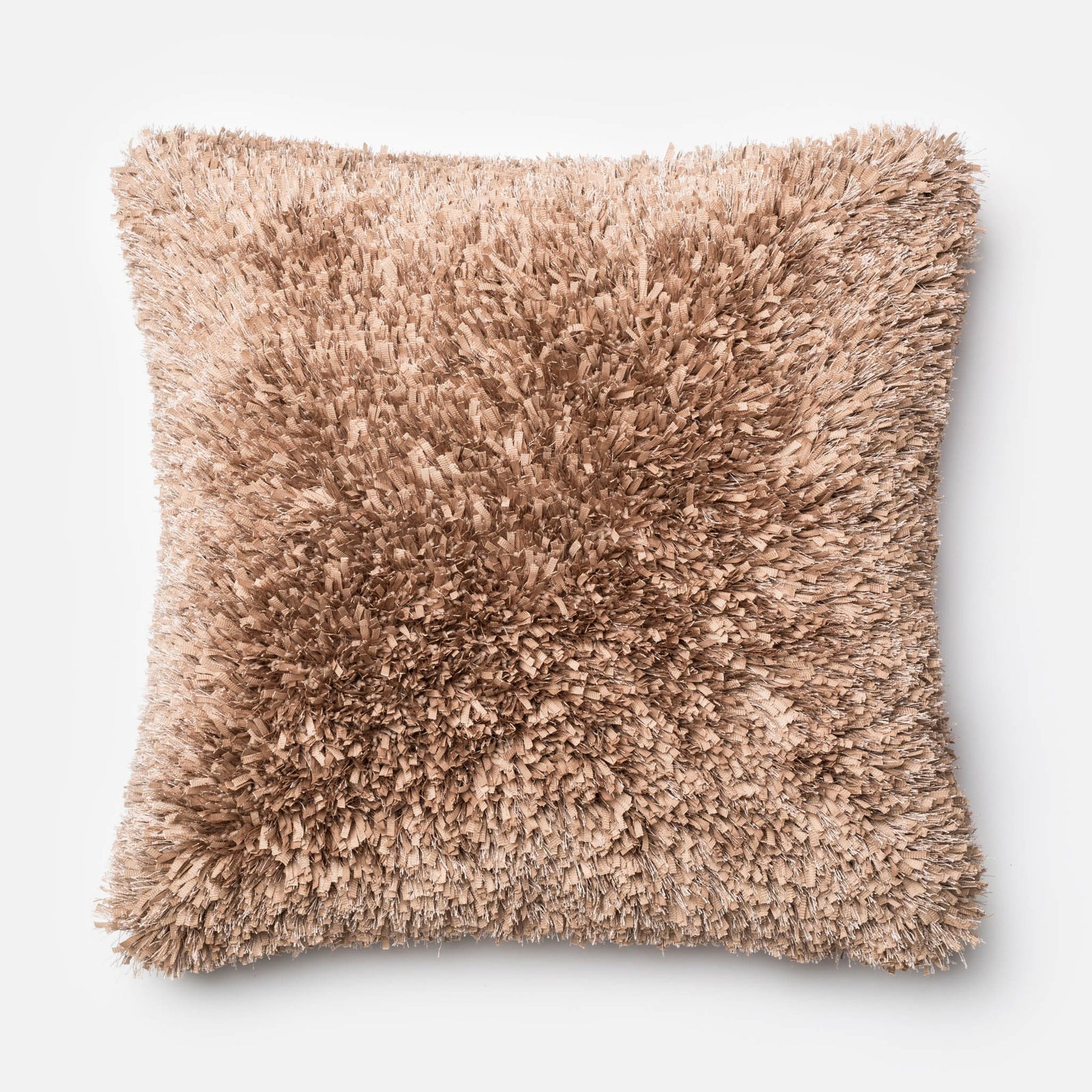 Tan Square P0045 Pillow