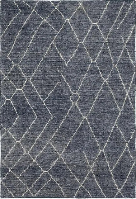 Tangier Rg192 3259 Spartel Blue Steel Rug - Rug & Home