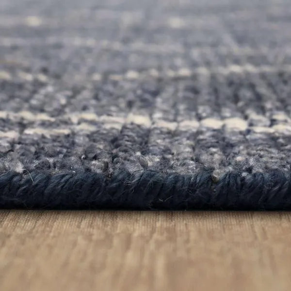 Tangier Rg192 3259 Spartel Blue Steel Rug - Rug & Home