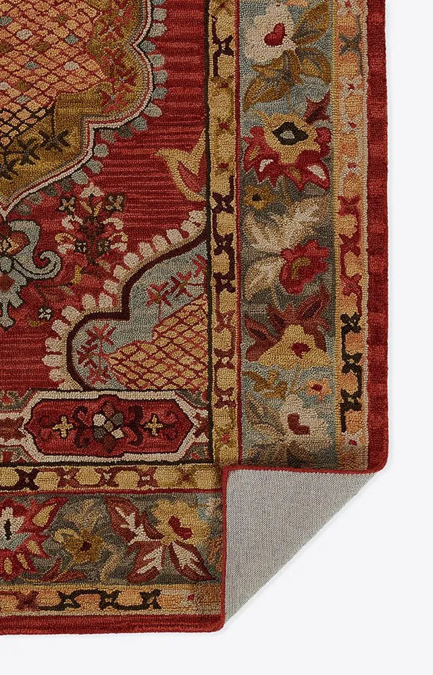 Tangier TAN-21 Red Rug - Rug & Home