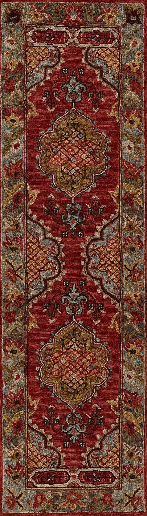 Tangier TAN-21 Red Rug - Rug & Home