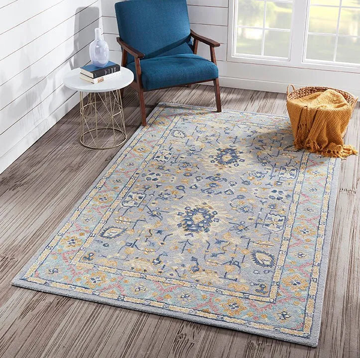 Tangier TAN-30 Blue Rug - Rug & Home