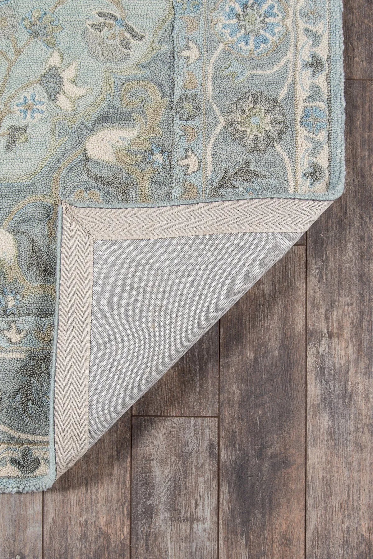 Tangier TAN 33 Blue Rug - Rug & Home