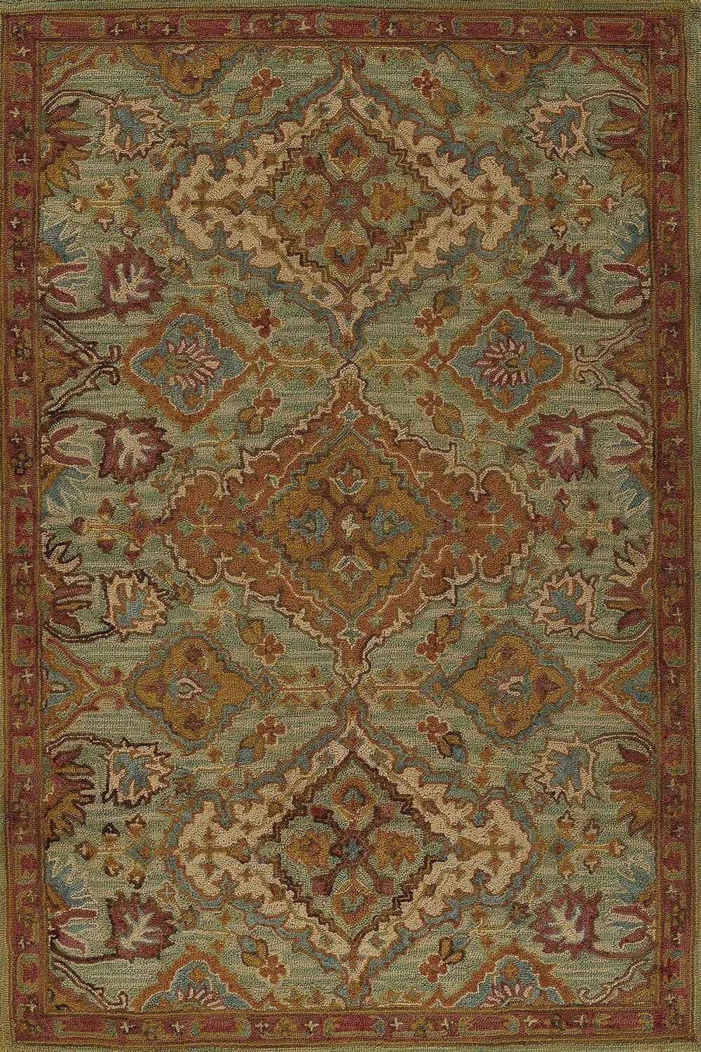 Tangier TAN-35 Blue Rug - Rug & Home