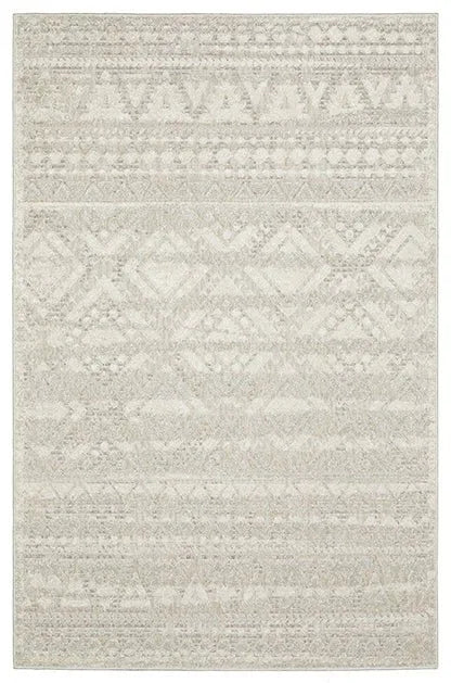 Tangier TAN01 White/Ivory Rug - Rug & Home