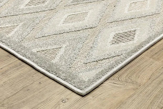 Tangier TAN02 Grey Rug - Rug & Home