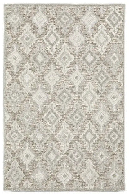 Tangier TAN08 Ivory/Grey Rug - Rug & Home