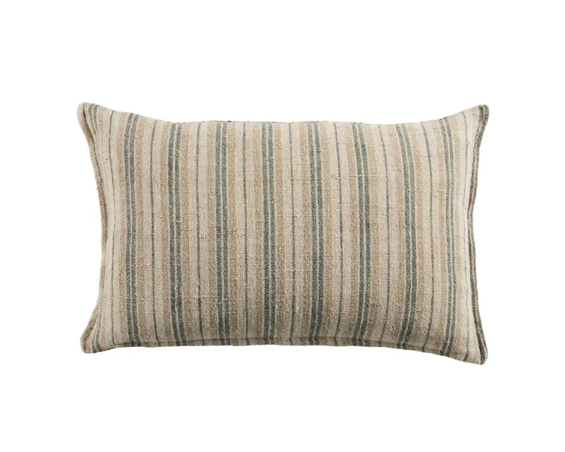 Tanzy TAN03 Cream/Mint Pillow - Rug & Home