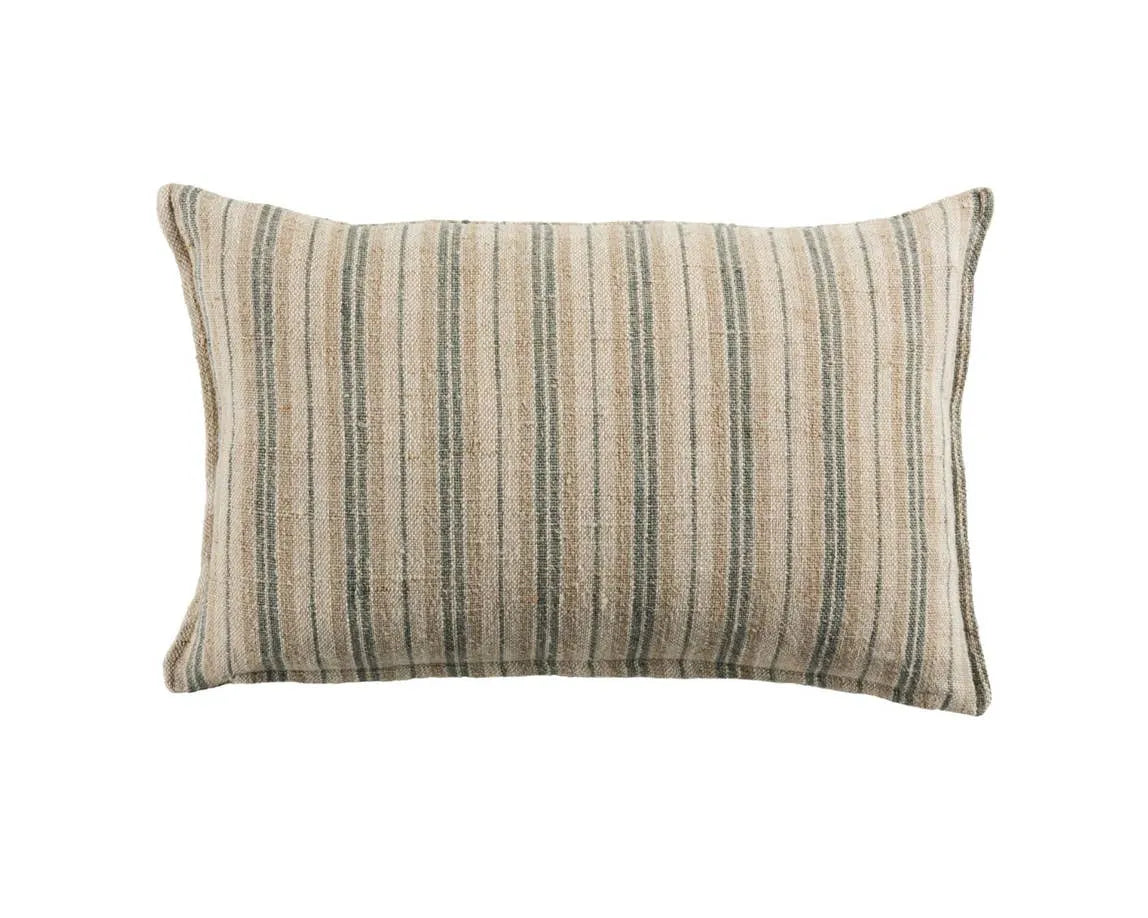 Tanzy TAN03 Cream/Mint Pillow - Rug & Home