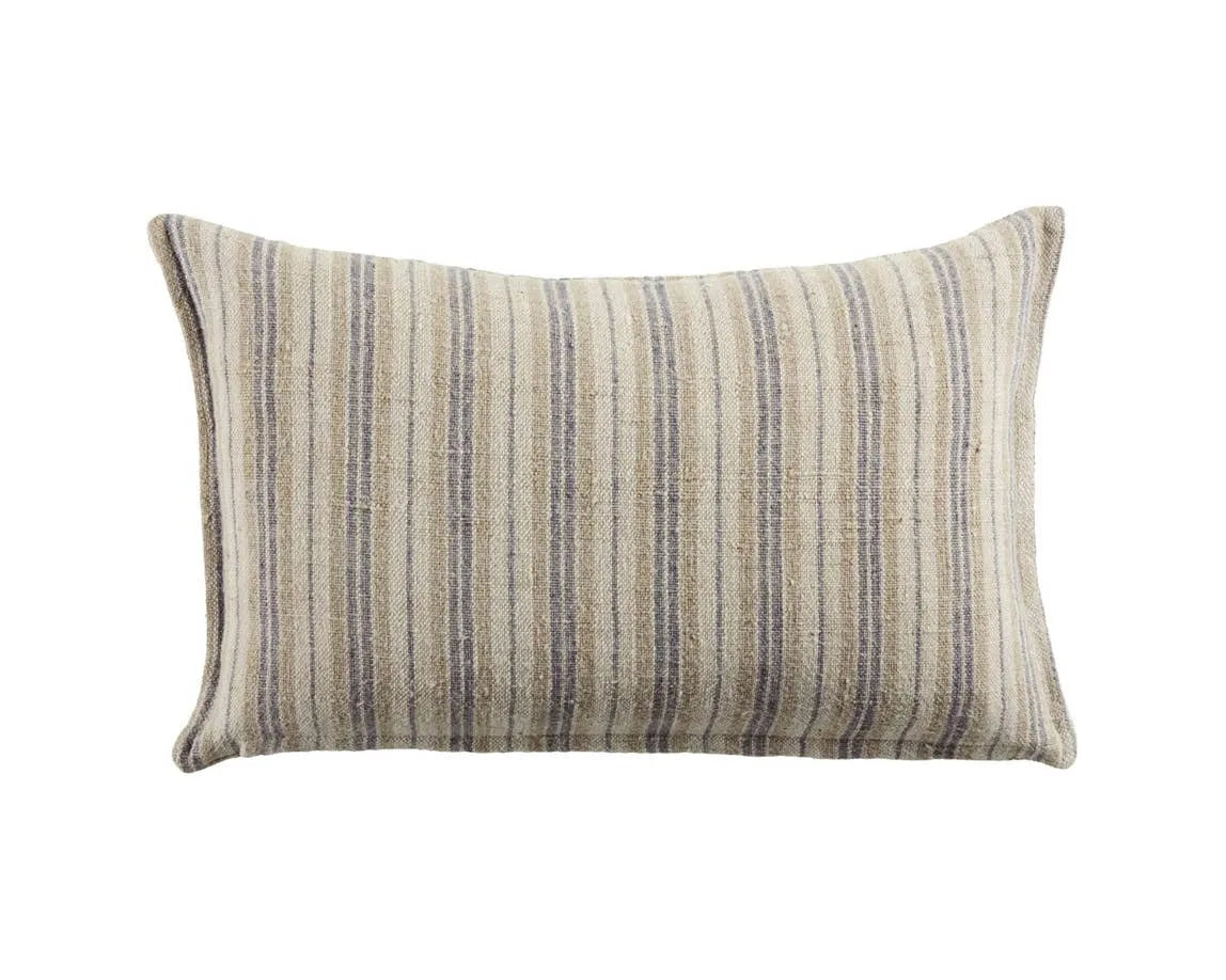 Tanzy TAN04 Cream/Grey Pillow - Rug & Home