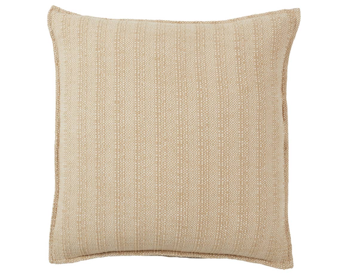 Tanzy TAN09 Light Brown Pillow - Rug & Home