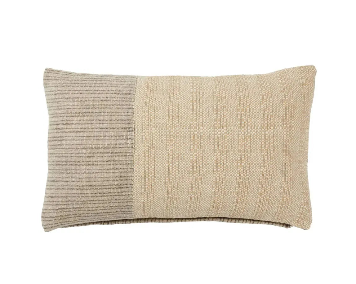 Tanzy TAN10 Cream/Light Brown Pillow