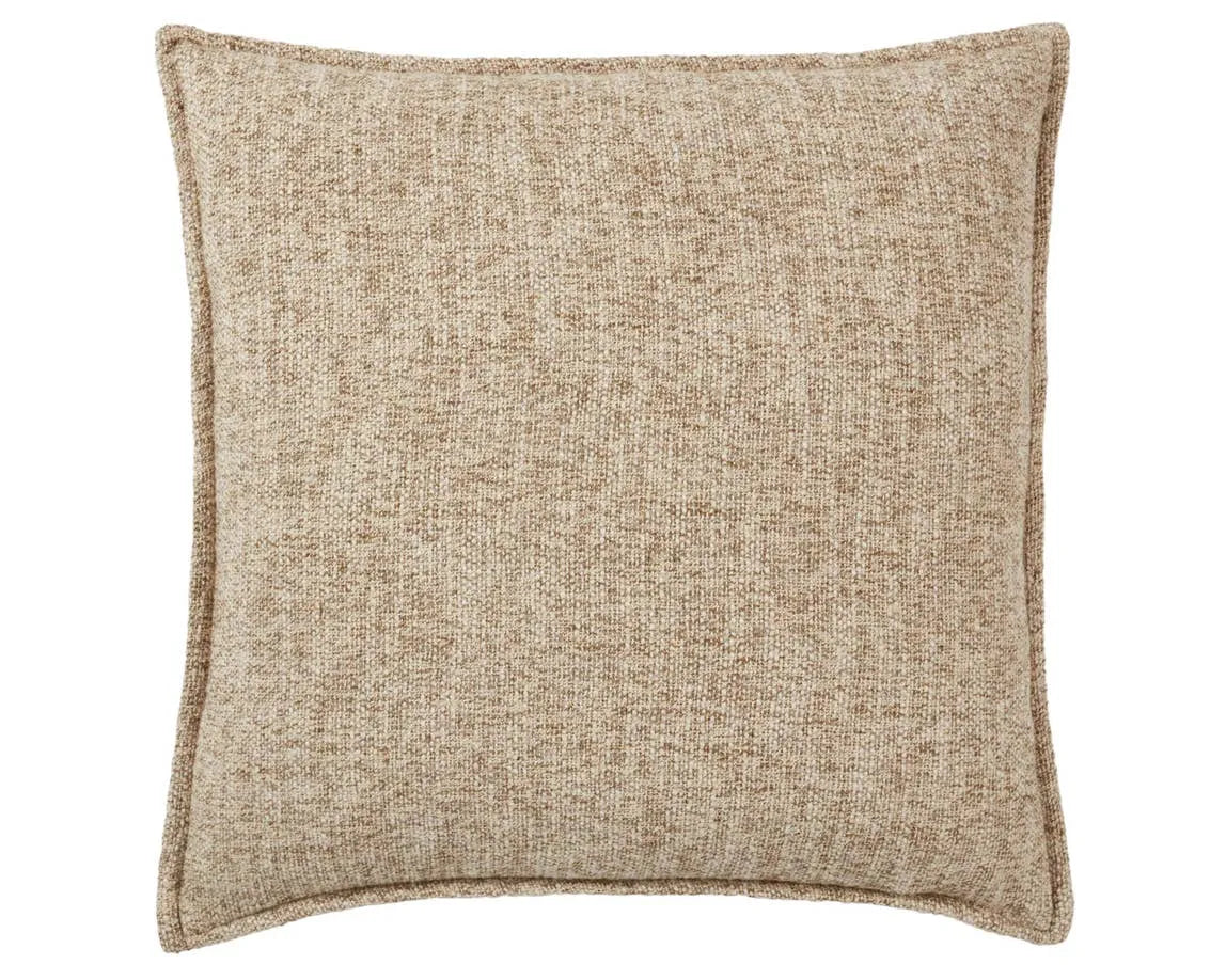 Tanzy TAN11 Brown/Cream Pillow - Rug & Home