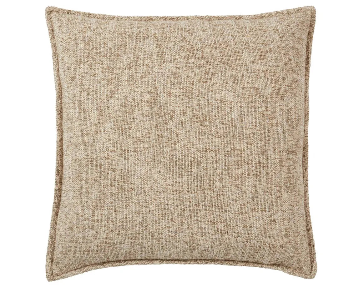 Tanzy TAN11 Brown/Cream Pillow - Rug & Home